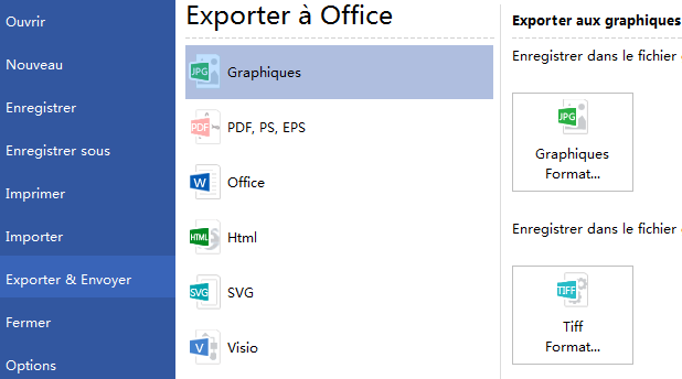 Exporter le diagramme de flux