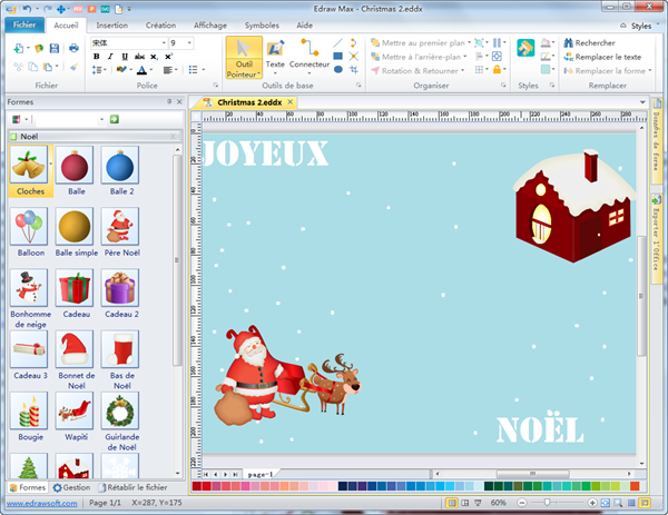 Téléchargement gratuit du logiciel de création de carte de Noël