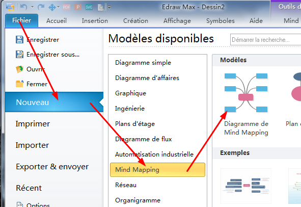 création de diagramme en arbre