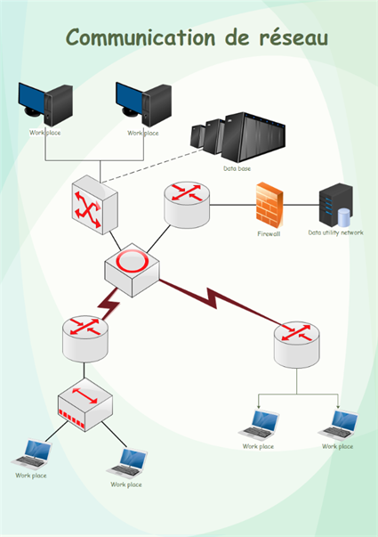 Diagramme de réseau logique