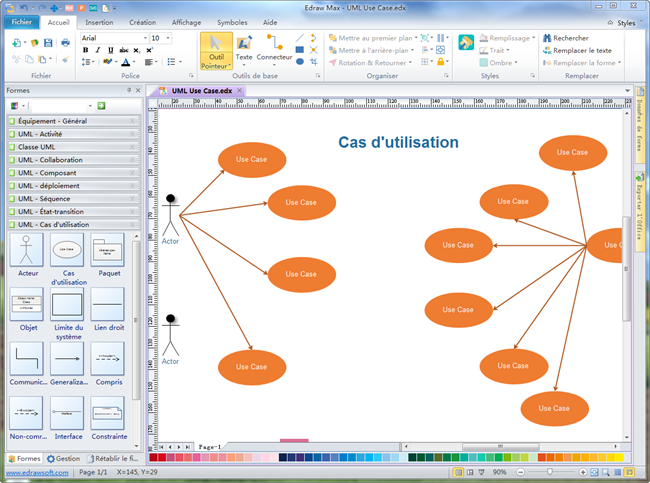 Diagramme UML - Cas d'utilisation