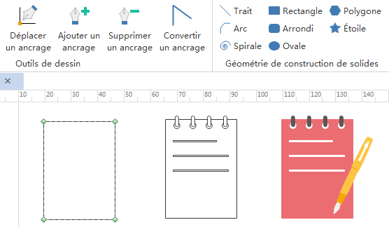 draw custom office infographic elements