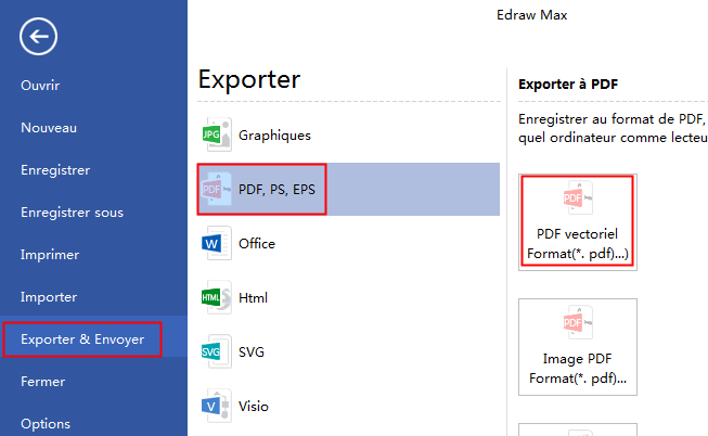 Convertir les fichiers Visio au format PDF