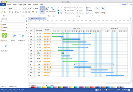 Gantt Chart Software for Mac