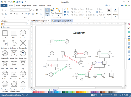 software de genograma facil