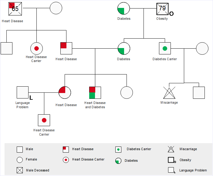 Medical Genogram Template