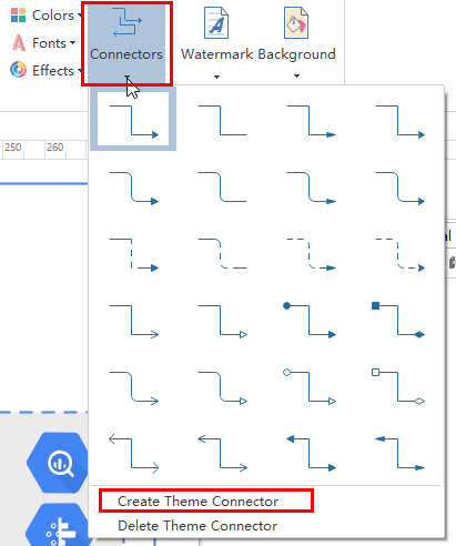 edit connectors