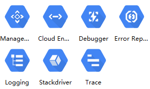 gcp management tools icons