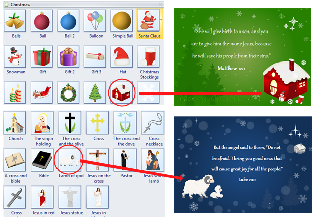 Clip Arts de navidad