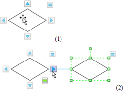 Connecter les flèches