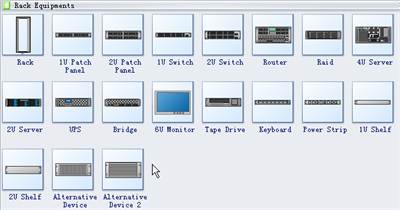 Rack Diagram Symbols