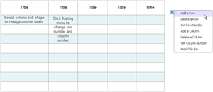 Add or Remove Rows and Columns 