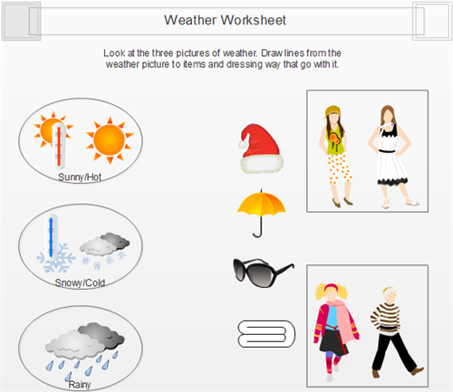 Weather Worksheet Example