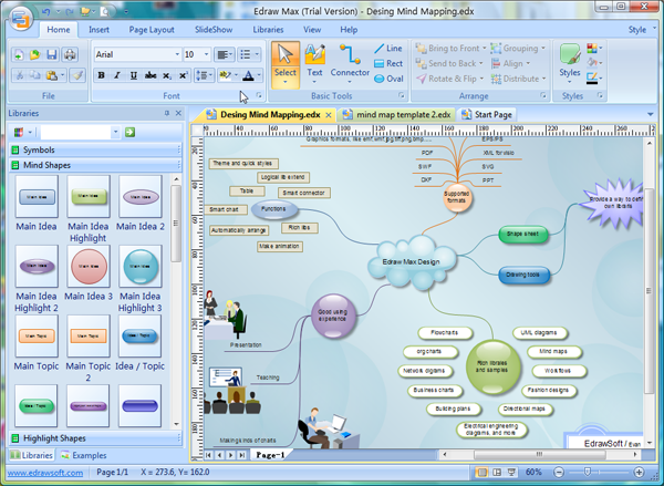 Free Mind Map Software, Edraw Mind Map Freeware