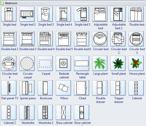 Floor Plan Symbols Chart