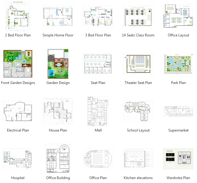 Floor Plan Examples