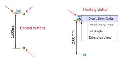 Utilizza Simboli Dimensioni