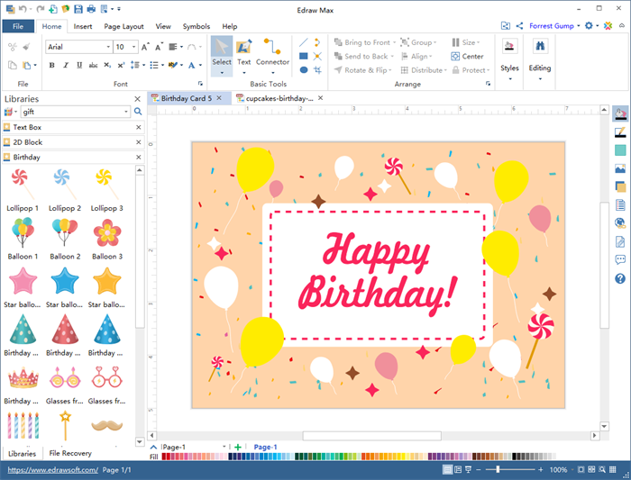 Birthday Card Software