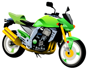 Clip Art - Motocicleta