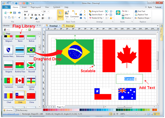 Use Country Flags