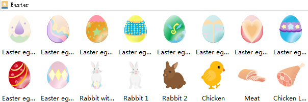Easter Card Symbols