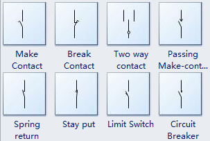 Contact Switch Symbols