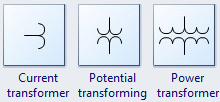 Símbolos de transformadores