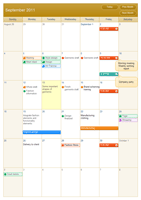 calendario di lavoro