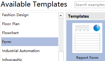 open evaluation form page