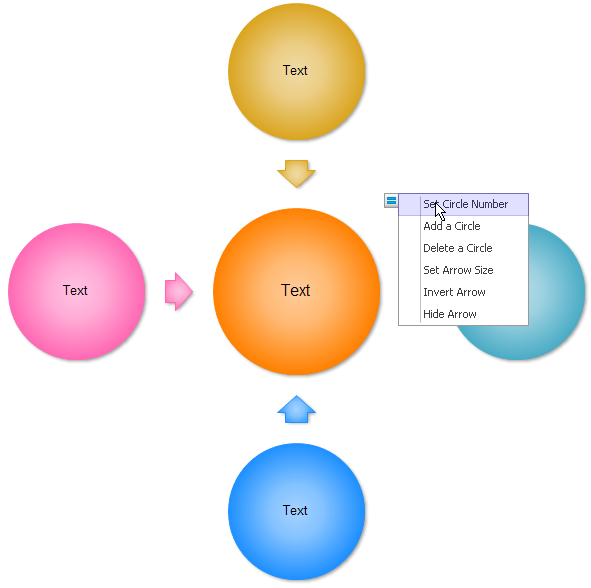 Draw a Radial Diagram