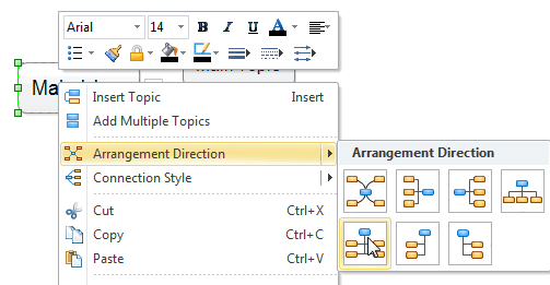 change the layout style to tree diagram