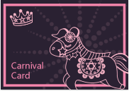 Tarjeta de Carnaval