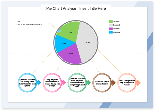 pie chart template 6