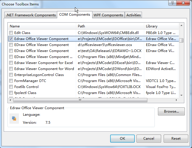 add office viewer component