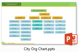 city org chart