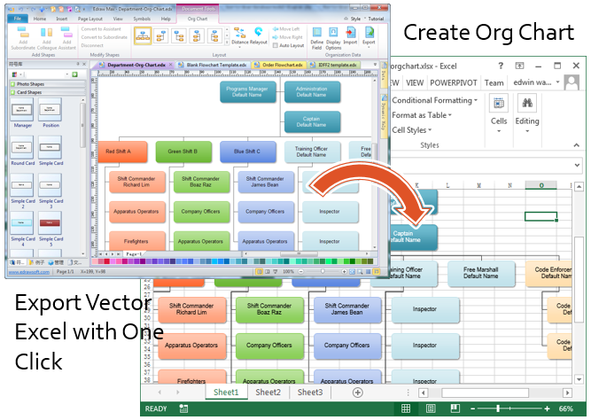 Create Org Chart In Excel