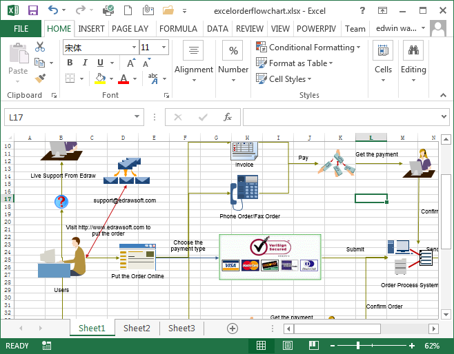 Workflow-Vorlage in MS Excel