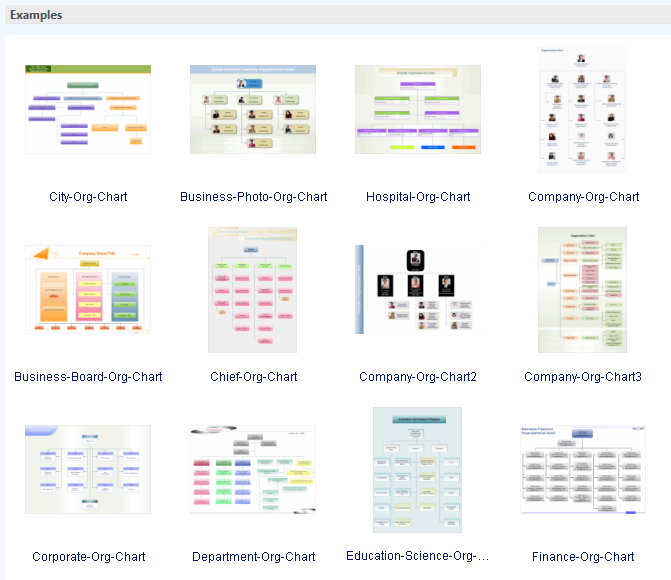 Types Of Organizational Chart Structure