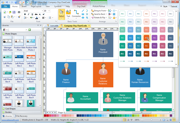 Edraw Organizational Chart Free Download