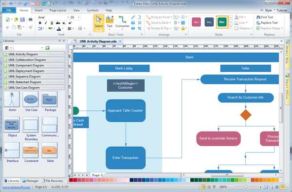 Edraw UML Diagram Software