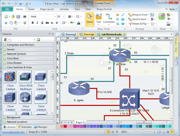 Network Chart Maker