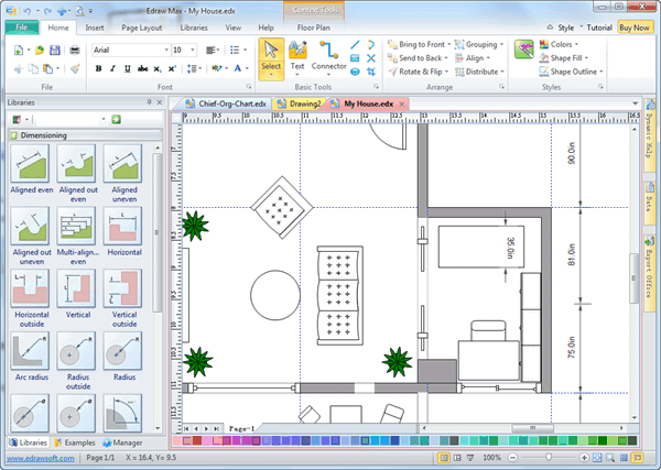 Drawing Scale in Floor Plan