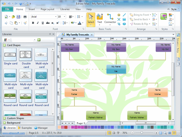 Free Software For Family Tree Chart