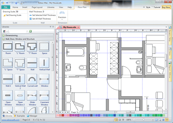 Download free software  Free Simple  Floor  Plan  Program 