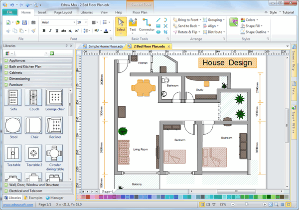 Hausdesign-Software