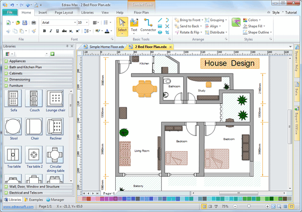 Cool Home  Floor Plan  Software  9 Conclusion House  