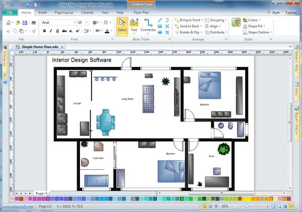 Software de diseño de interiores