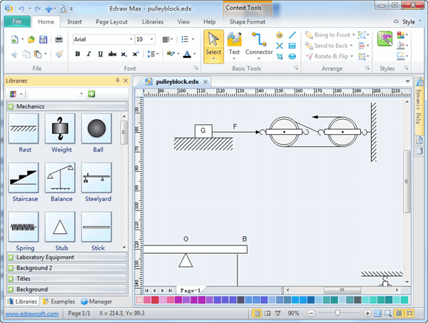 Software de Diagramas de Mecánica Física