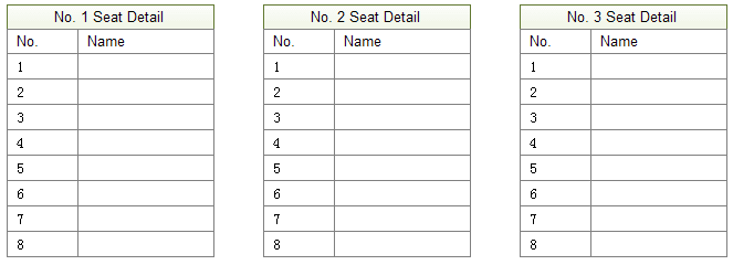 seat chart maker - Togo.wpart.co