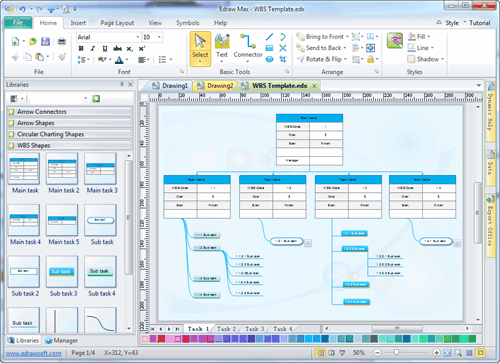 Wbs Chart Maker